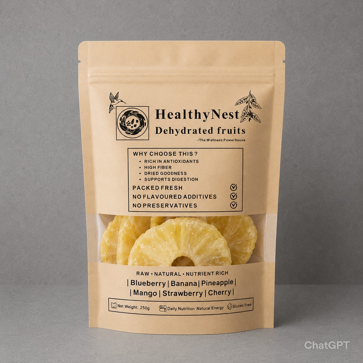 Dehydrated Pineapple